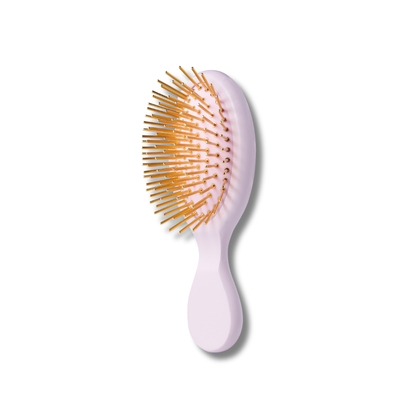 TRAVEL Qmini Golden Touch Beechwood Hair Brush